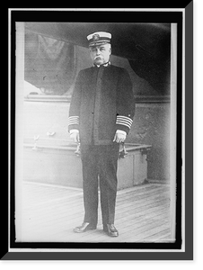 POND, CHARLES F. COMDR., U.S.N., COMMANDING PACIFIC RESERVE SQUADRON - 2, Historic Reproduction