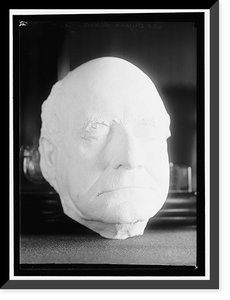 PLASTER CAST OF FACE OF BRYAN, WILLIAM JENNINGS. REP. FROM NEBRASKA, 1891-1895; SECRETARY OF STATE, 1913-1915, Historic Reproduction