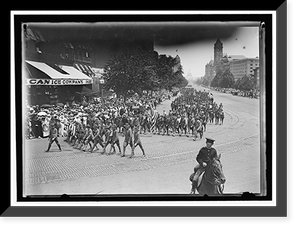 PREPAREDNESS PARADE. D.C. NATIONAL GUARD - 2, Antique Poster