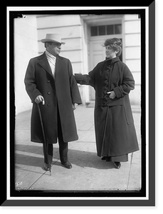 SCHALL, THOMAS DAVID. REP. FROM MINNESOTA, 1915-1925; SENATOR, 1925-1936. WITH WIFE, Antique Wall Art