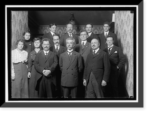 PAN AMERICAN SCIENTIFIC CONGRESS. BRAZILIAN DELEGATION. FRONT: DR. VITAL BRASIL; AMBASSADOR DA GAMA,CHAIRMAN OF THE DELEGATION; ANTONIO CARLOS SIMOENS DA SILVA; JOAQUIN DE OLIVEIRA BOLETHO Antique