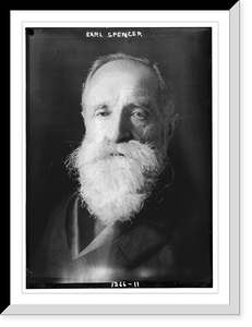 Historic Framed Print, Earl Spencer,  17-7/8" x 21-7/8"