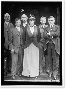 Antique Portrait - Commission on Industrial Relations: Delano; Commons