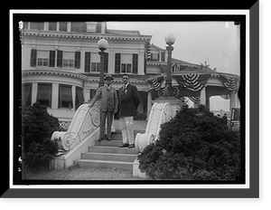 SHADOW LAWN, NJ. SUMMER WHITE HOUSE. NOTIFICATION CEREMONIES. STEPS, Historic Reproduction