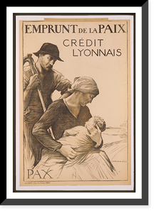 Emprunt de la Paix. Creacutedit Lyonnais, Historic Print