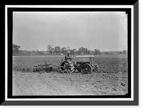Historic Framed Print, FORD TRACTOR - 2,  17-7/8" x 21-7/8"