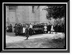 Historic Framed Print, GIRL SCOUTS. ACTIVITIES AND PLAY - 2,  17-7/8" x 21-7/8"