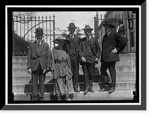 Historic Framed Print, HOPKINS, J.A.H., OF NEW JERSEY. MABEL VERNON; HUSTON, VIRGIL; RUMLEY, E.A.,  17-7/8" x 21-7/8"