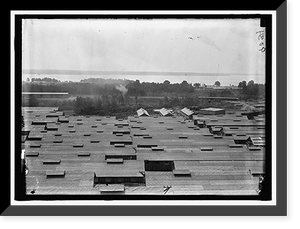 Historic Framed Print, CAMP - 13,  17-7/8" x 21-7/8"