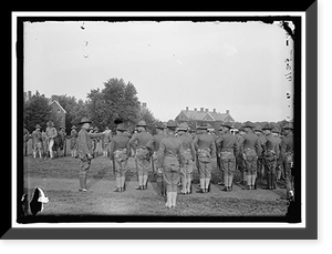 FORT MYER TR. CAMP - 3, Antique Poster