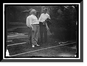 CAMP, WALTER, I.E., EXERCISE SCHOOL. CABINET OFFICIALS EXERCISING WITH OTHER GOVT. OFFICIALS - 6 Classic, Antique Poster