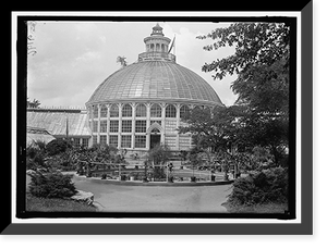 Historic Framed Print, Botanical Gardens,  17-7/8" x 21-7/8"