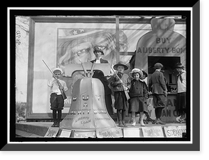 LIBERTY LOANS. LIBERTY BELL, REPLICA - 4, Historic Print