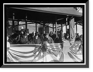 Historic Framed Print, BAKER, NEWTON DIEHL. SECRETARY OF WAR, 1916-1921. FORT MYER OFFICERS' TRAINING SCHOOL - 2,  17-7/8" x 21-7/8"