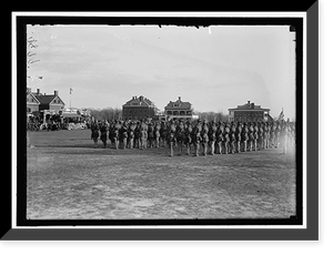 Historic Framed Print, FORT MYER OFFICERS TRAINING SCHOOL - 13,  17-7/8" x 21-7/8"