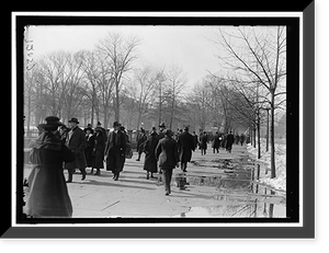 Antique Portrait - Washington, DC - Street scene - Antique Wall Decor Print