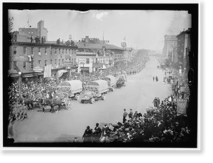 Antique Portrait - Baltimore - Liberty Loans. Liberty Loan Opening
