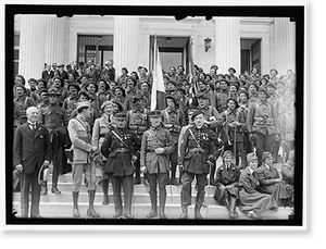 Historic Portrait - Blue Devils (Chasseurs Alpine) at Red Cross (1)