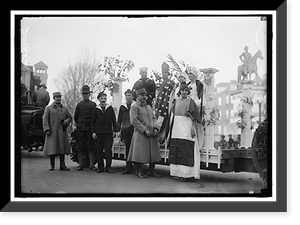 FREE MILK FOR FRANCE 'PARADE' - 7, Antique Print