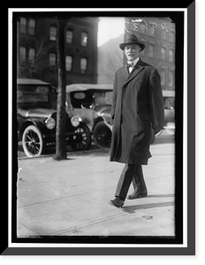 PLATT, EDMUND. REP. FROM NEW YORK, 1913-1920; FEDERAL RESERVE BOARD, 1920-, Vintage Poster
