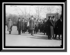 PARADES. WELCOME HOME PARADE FOR PRESIDENT WILSON; HARPER, ROBERT N., D.C. BANKER; GUDE, WILLIAM F., OF D.C, Antique Wall Art