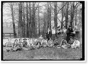 Historic Portrait - National Emergency War Gardens Com. Farmerettes (2)