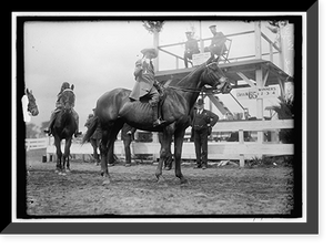 Historic Framed Print, HORSE SHOWS. MISC., UNIDENTIFIED - 7,  17-7/8" x 21-7/8"