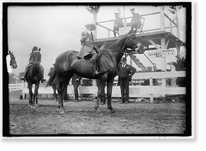 Historic Portrait - Horse Shows. Misc - Framed Wall Art Gift Idea