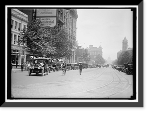 Historic Framed Print, PARADES. TRUCK PARADE - 5,  17-7/8" x 21-7/8"