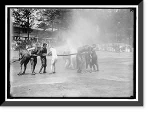 Historic Framed Print, FOURTH OF JULY. SCENES IN CELEBRATION AT WALTER REED - 4,  17-7/8" x 21-7/8"