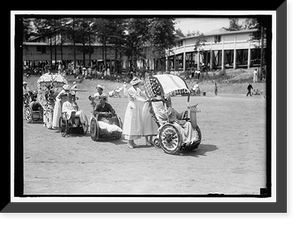 Historic Framed Print, FOURTH OF JULY. SCENES IN CELEBRATION AT WALTER REED - 7,  17-7/8" x 21-7/8"