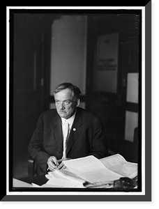 PLUMB, GLENN EDWARD. LAWYER. AT DESK, Antique Poster
