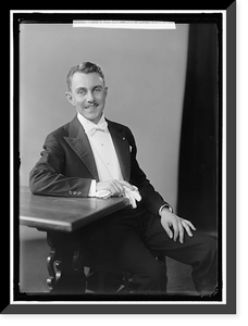 Historic Framed Print, COLE, CLARKE P. PORTRAIT - 3,  17-7/8" x 21-7/8"