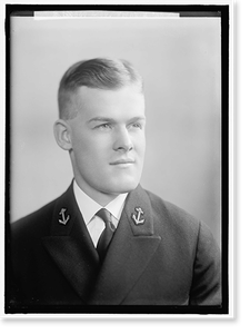 Vintage Portrait - Eddy, Frank M. Midshipman. Portrait