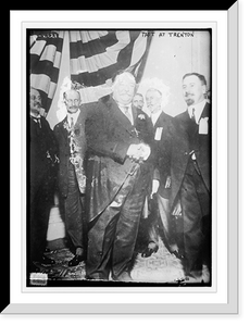 Historic Framed Print, Taft at Trenton,  17-7/8" x 21-7/8"