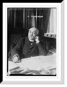 Historic Framed Print, G. Clemenceau,  17-7/8" x 21-7/8"