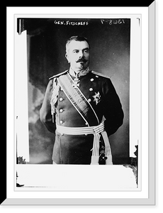 Historic Framed Print, Gen. Fitscheff,  17-7/8" x 21-7/8"