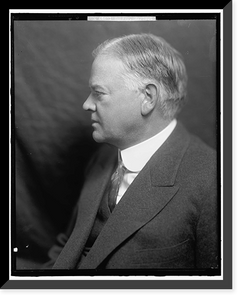 Historic Framed Print, HOOVER, HERBERT C. - 6,  17-7/8" x 21-7/8"