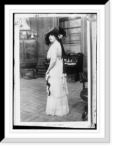 Historic Framed Print, Miss Laura Cowie,  17-7/8" x 21-7/8"