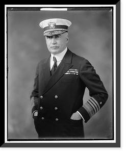 Antique Portrait - Strauss, J., Admiral - Framed Wall Art Gift Idea