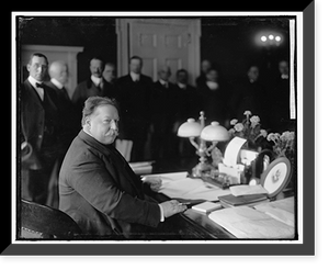 TAFT, WILLIAM HOWARD. SIGNING NEW MEXICO STATEHOOD BILL - 2, Antique Wall Art