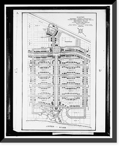 Historic Framed Print, LADIES HOMES JOURNAL. DEVELOPMENT PLAN,  17-7/8" x 21-7/8"