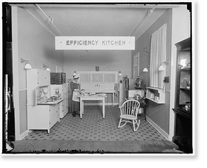Antique Portrait - Woodward and Lothrop. Kitchen