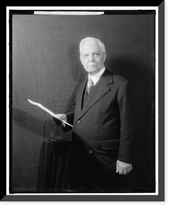 Antique Portrait - Miller, Dayton. Doctor - Vintage Home Decor Print