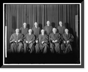 SUPREME COURT, U.S. - 15, Historic Print