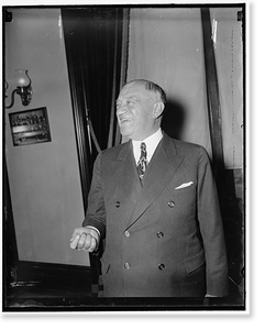 Vintage Portrait - Washington DC - Author of Wagner Labor Relations Act