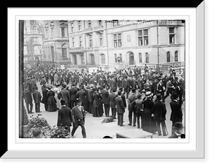 Historic Framed Print, May Day Parade, N.Y.C. - 3,  17-7/8" x 21-7/8"