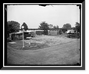 Trailer camp, 6/4/37, Antique Print