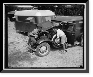 Trailer camp, 6/4/37 - 2, Vintage Wall Art
