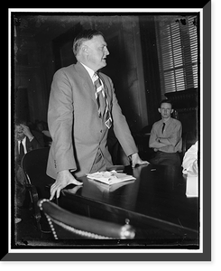 Antique Portrait - Washington DC - Sears Roebuck before Joint Committee
